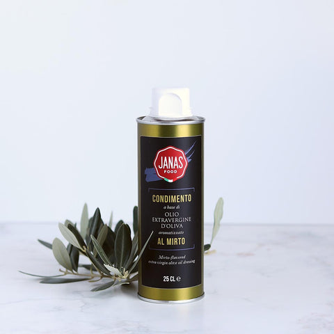 Olio aromatizzato al mirto