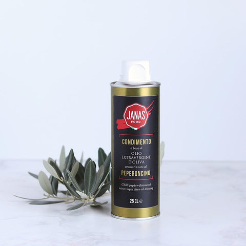 Olio piccante aromatizzato al peperoncino